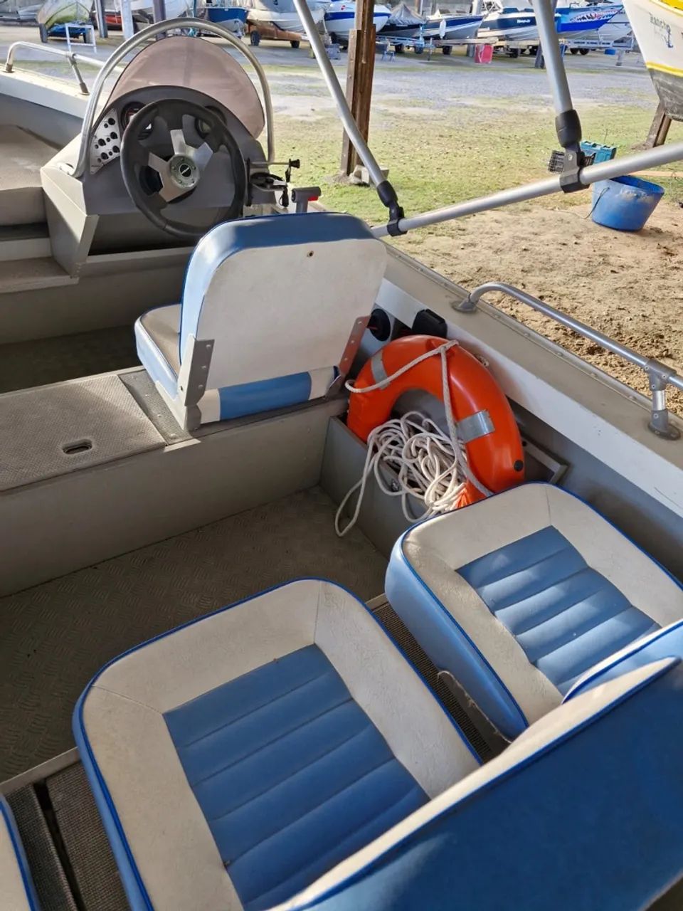 Lancha Metalglass MG 175 S 2013 com Motor Yamaha 90 - Navegue com conforto e estilo! - Foto 6