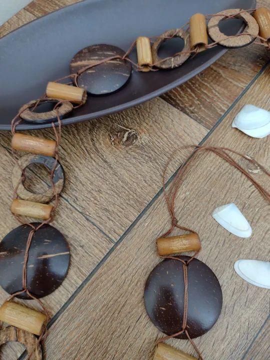 Cinto de Coco e Bambu Artesanal  - Foto 2
