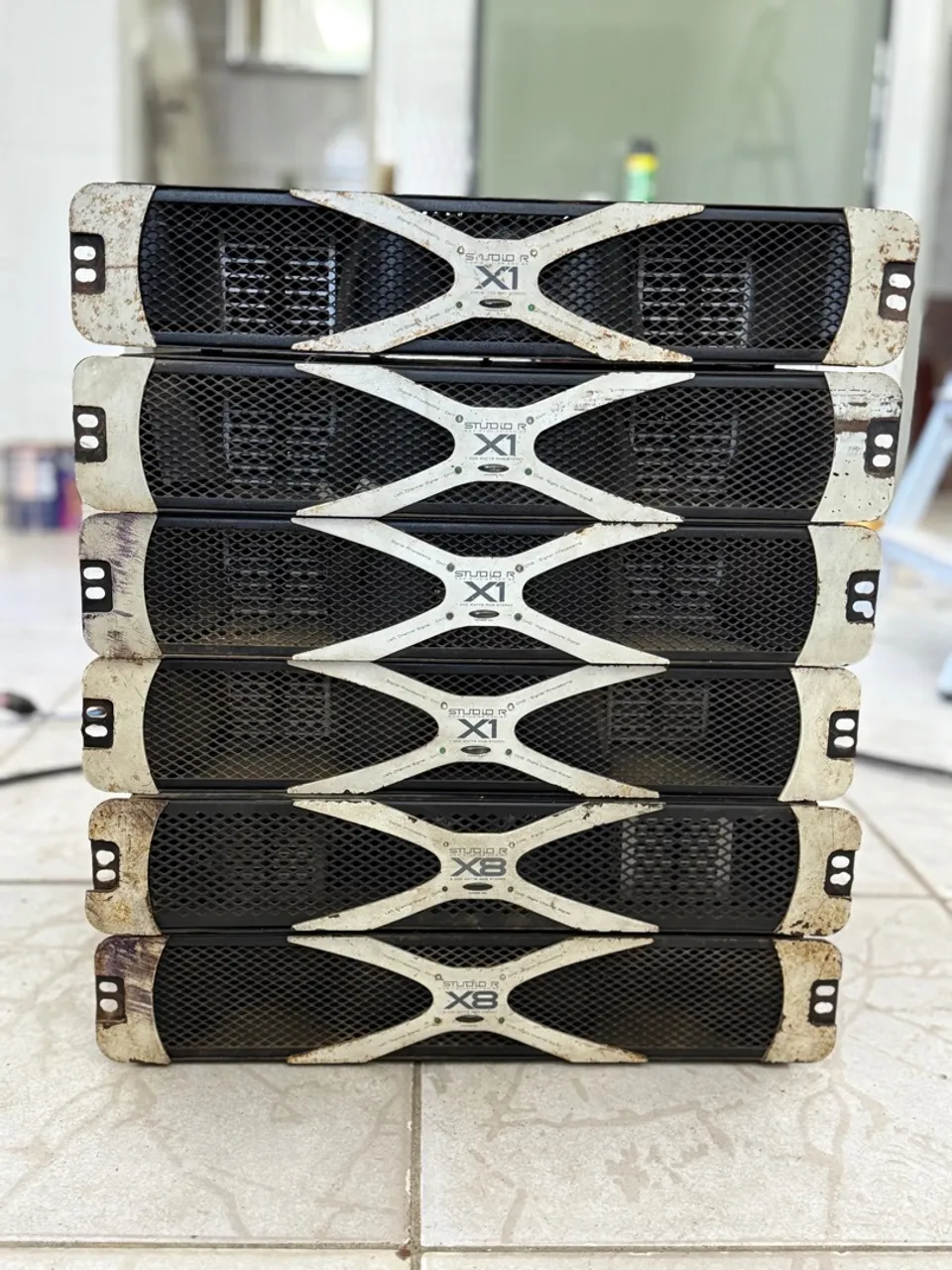 Amplificadores StudioR linha X