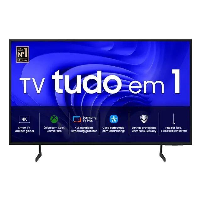 TV Samsung Smart  60? 4K UHD LED 60DU7700 - Wi-Fi Bluetooth Alexa