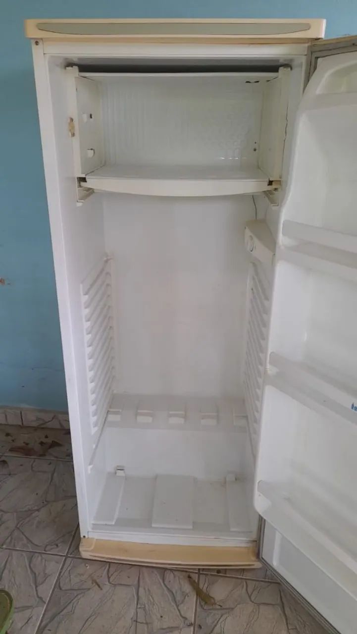 Carcaça Geladeira CCE 310 - USADA - 110V - Sem Gás, Sem Gavetas, Sem Porta Congelador  - Foto 2