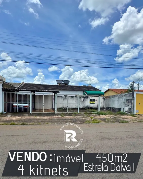 Vendo imóvel com 4 kitnets no Parque Estrela D?Alva l, Luzia?nia/GO COD.513