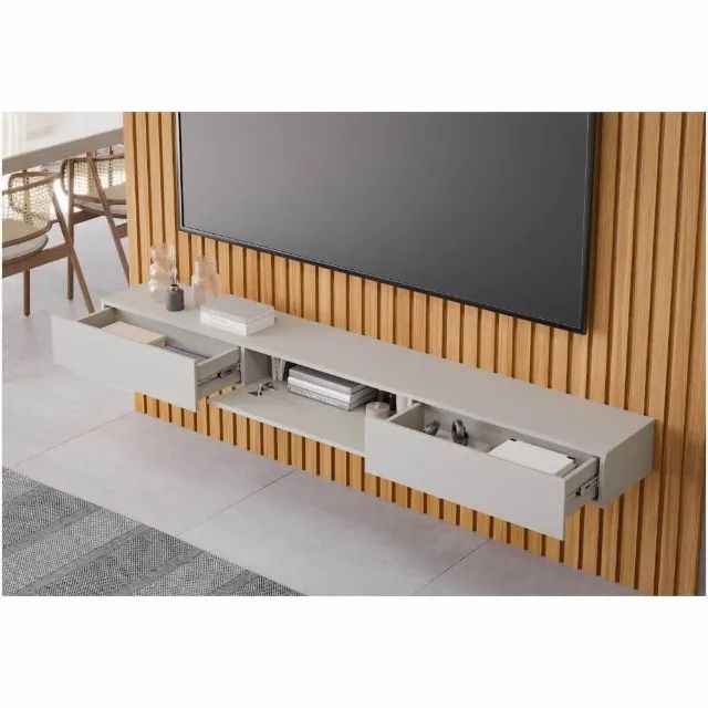 Home Maragogi 2.30cm Para Tv ate 84"polegadas, 100% MDF  (Novo) - Foto 3