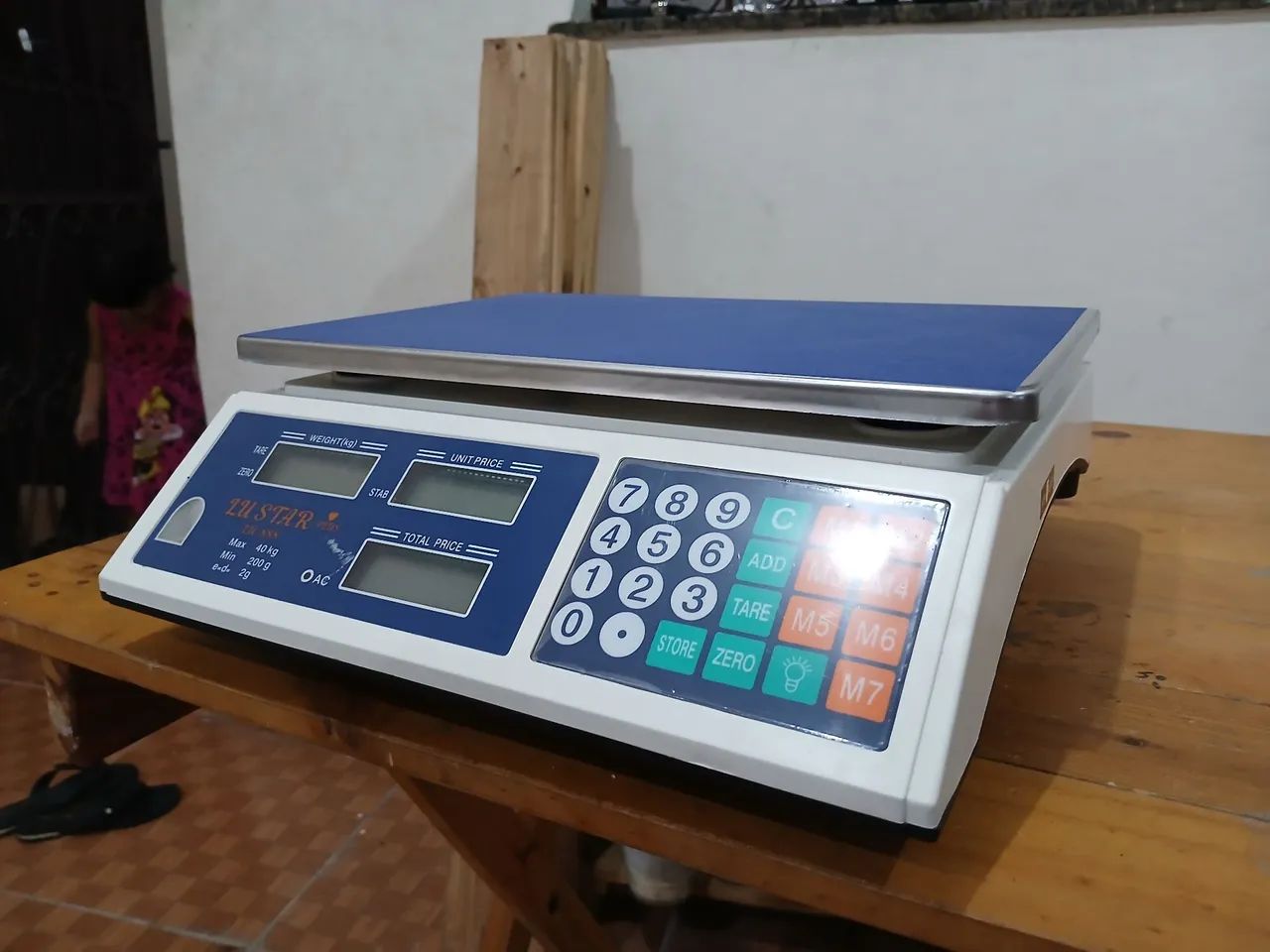 Balança digital recarregável- novas entrega grátis 