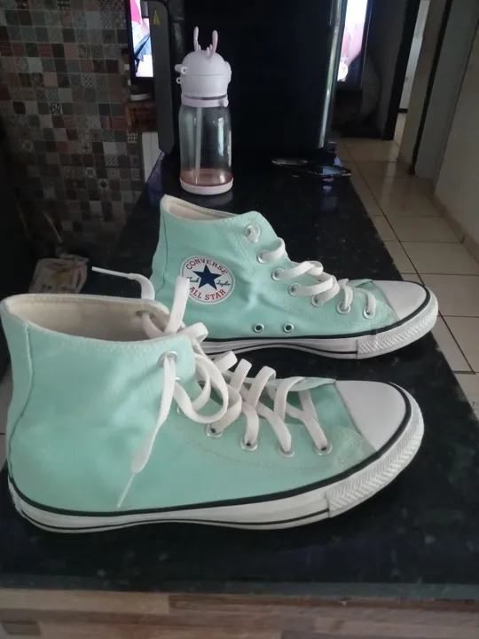 Converse All Star Verde Claro