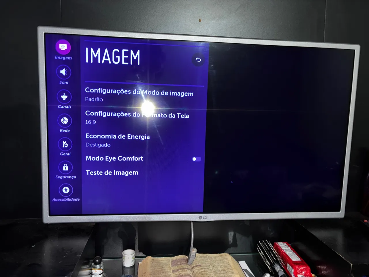 TV LG - Ótima qualidade de imagem!