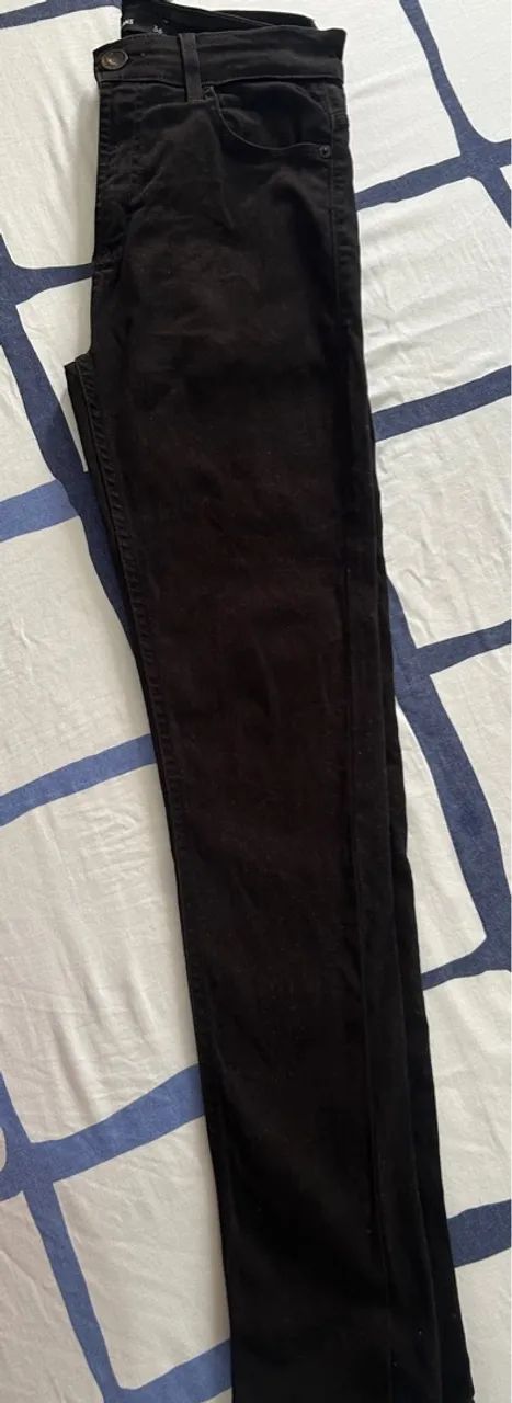 Calça Jeans Preta - Tamanho 36 - Foto 2