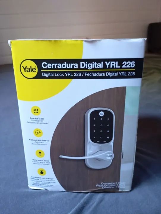 Cerradura Digital Yale YRL 226 - Nova
