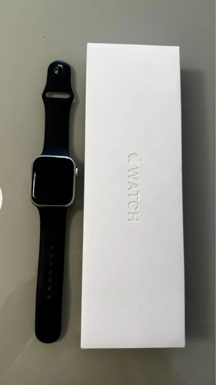 Apple Watch Serie 9 45mm Silver Aluminum GPS