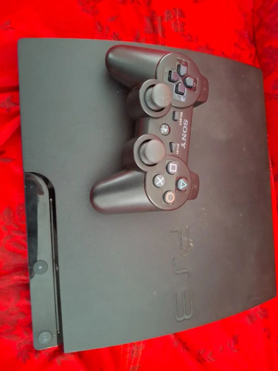 PS3 SLIM LIGA DE BOA TEM QUE TROCAR CABO FLETE DO POWER E BLU-RAY - Foto 3