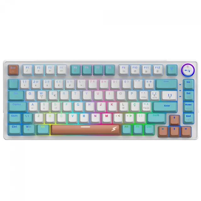 Teclado Gamer SuperFrame Ribbon, Wireless