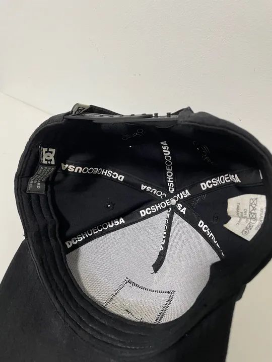 Boné DC Shoes Aba Curva Seasona Patch SM25 Preto - Foto 4