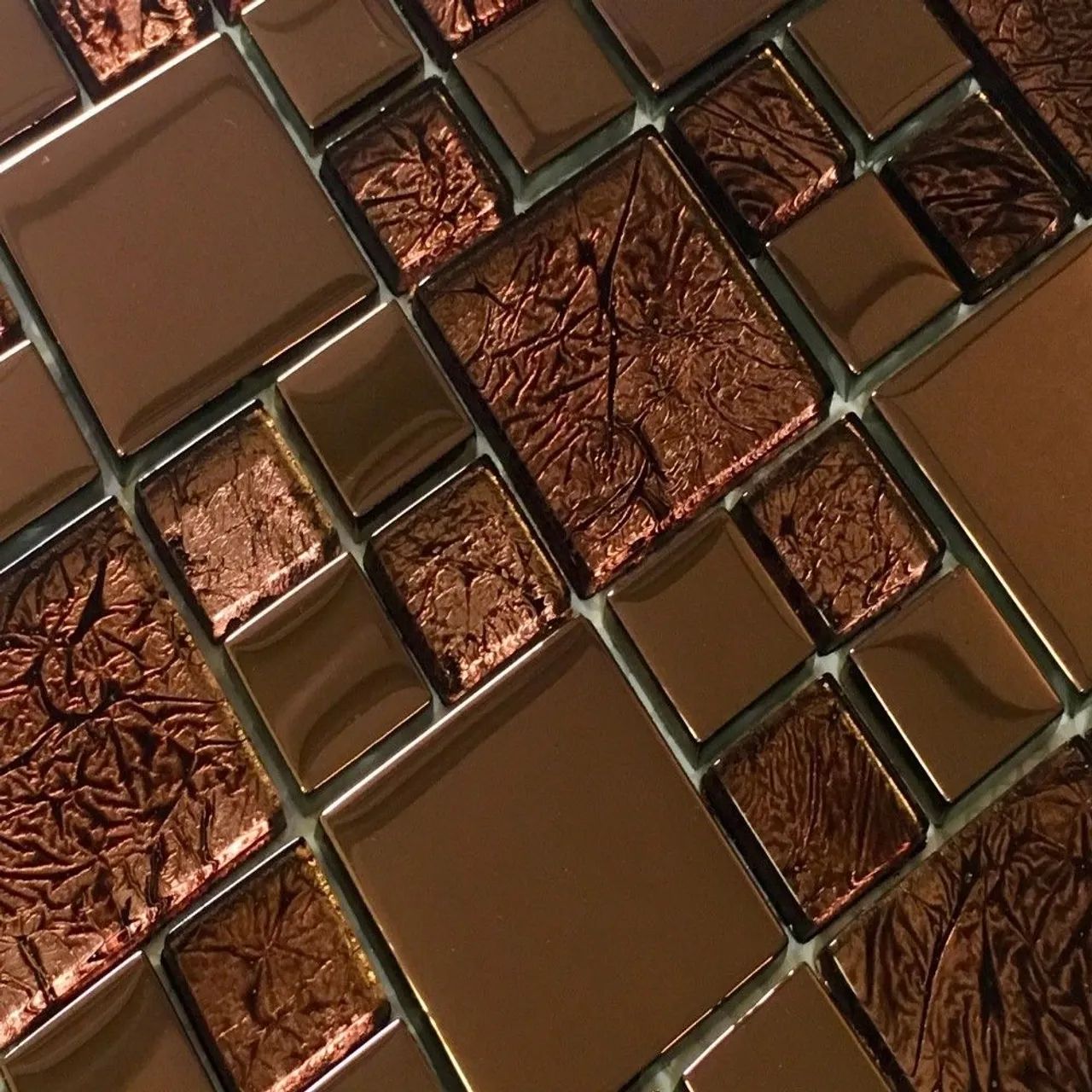 Pastilhas de Vidro Azulejo Mosaico Decorativo - Foto 2