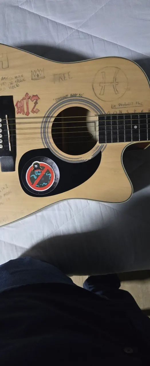 Violão Giannini cordas de aço - Foto 3