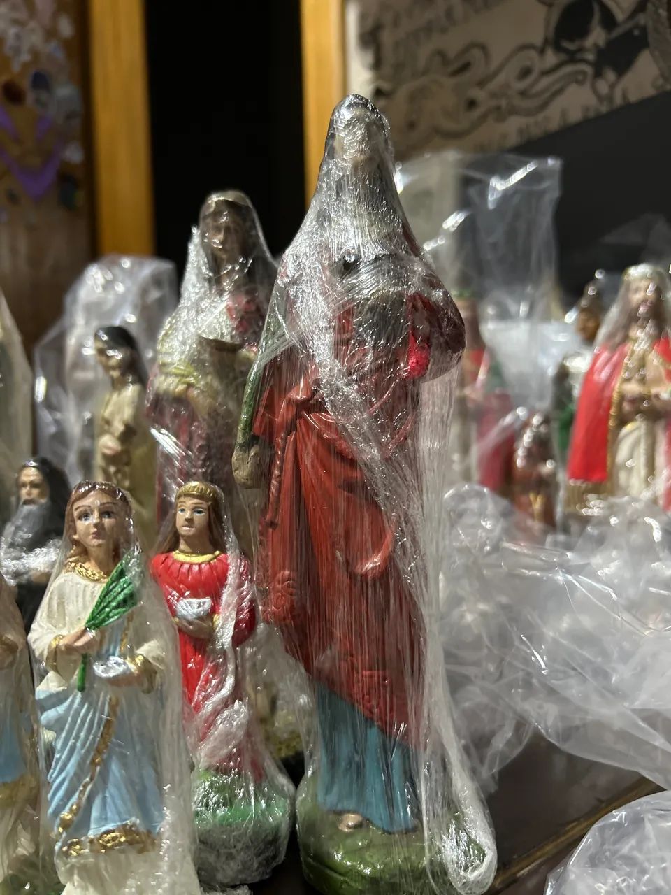 Santa Luzia com 20 cm 