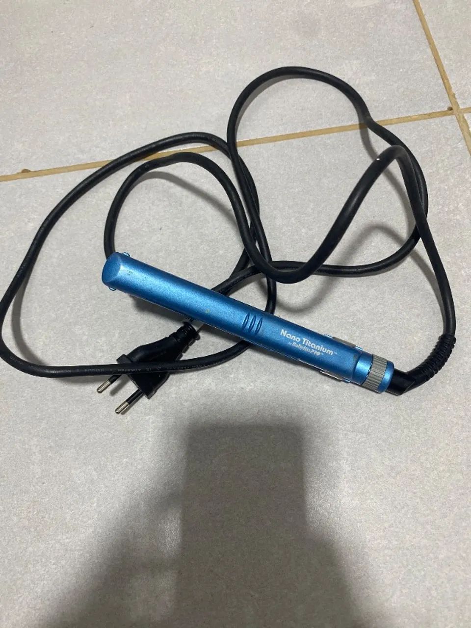 Mini prancha Baby Liss Pro , Nano titanium 
