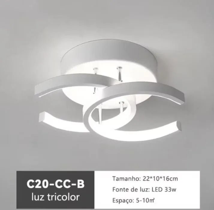 Luminária de corredor moderna e minimalista - Foto 2