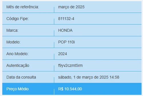 POP110I 2024 unico dono - Foto 10