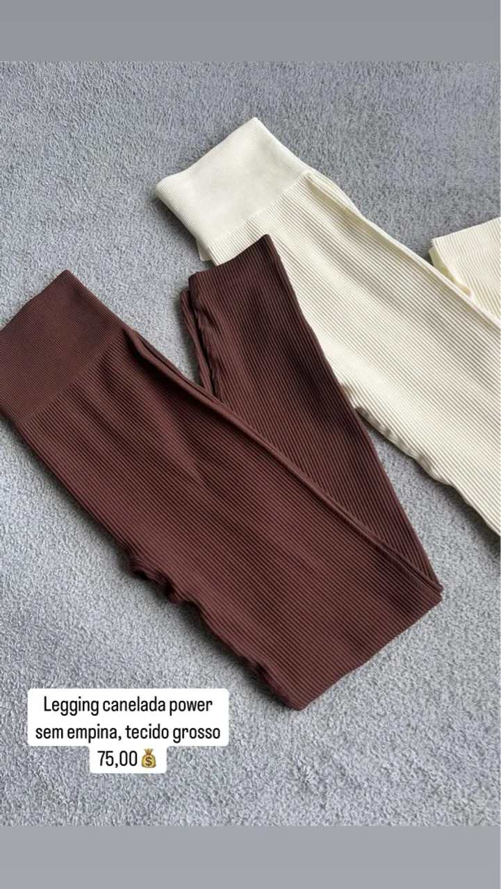 Legging canelada