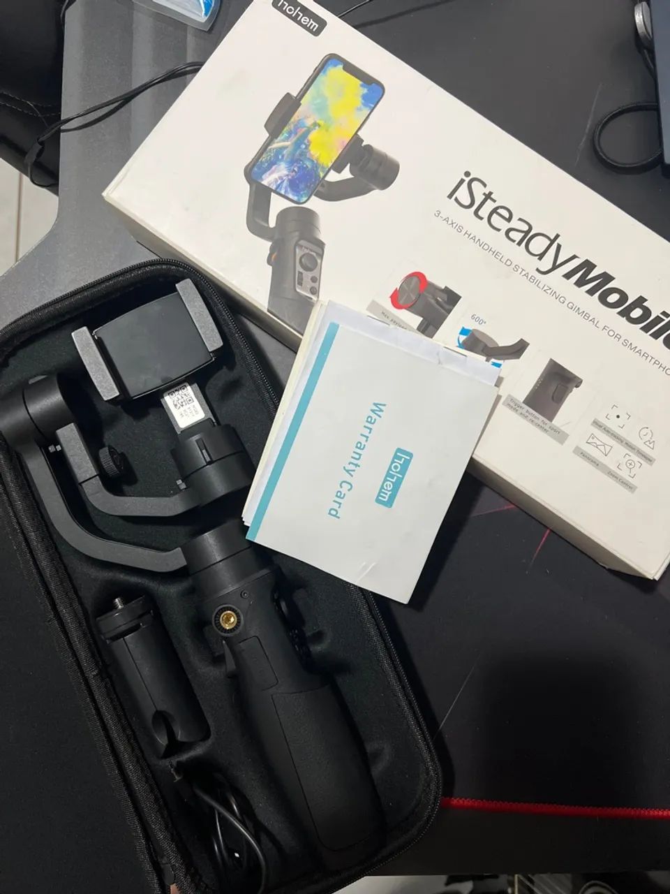 Hohem Gimbal Estabilizador para Celular Isteady Mobile Plus Mobile+ 3 Eixos Portátil - Foto 4