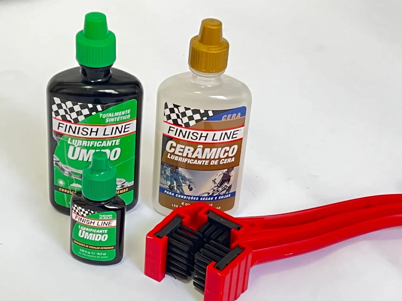 Kit limpeza e lubrificação Finish Line 