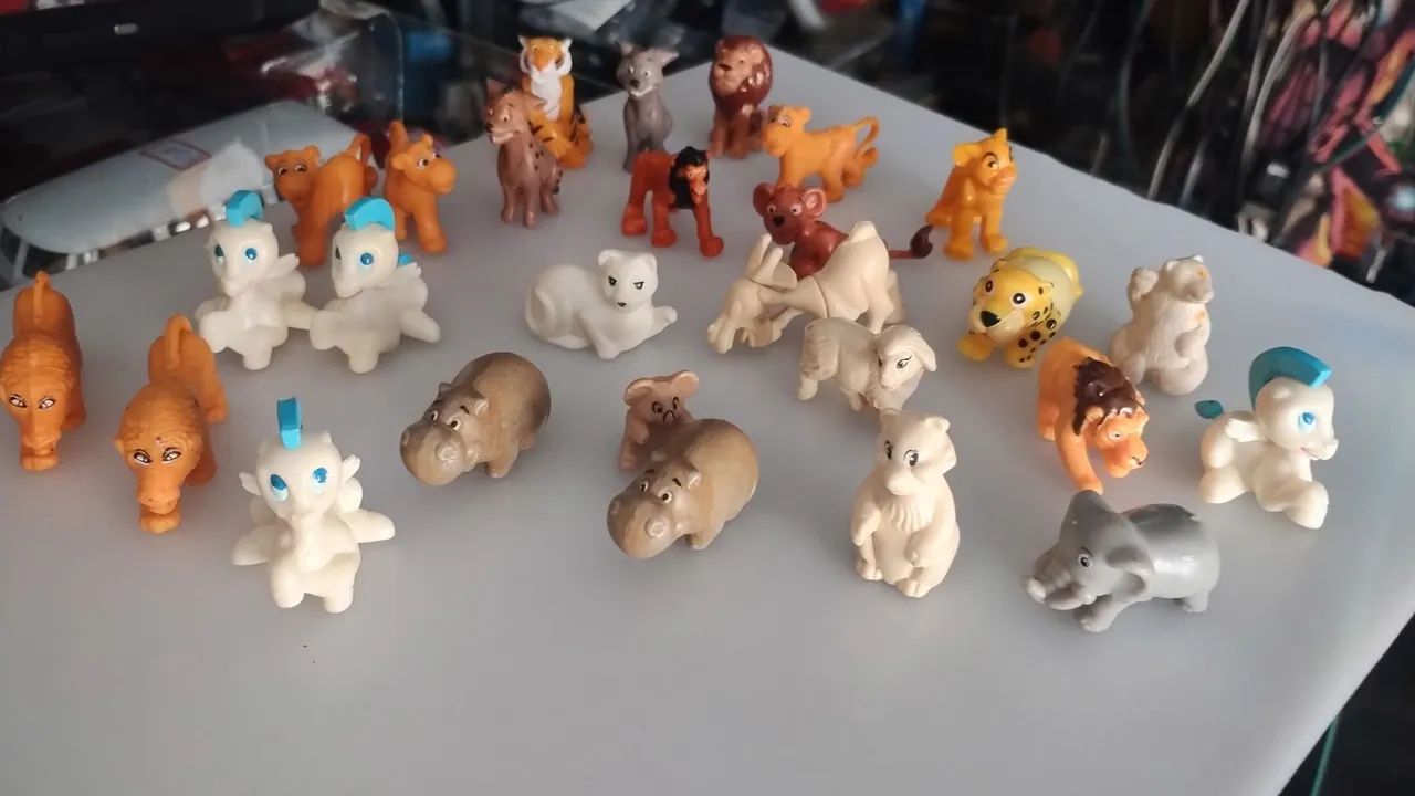 Coleção de miniaturas de animais da selva - Foto 3
