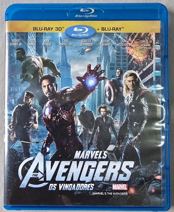 Blu-ray Os Vingadores - The Avengers - 3D