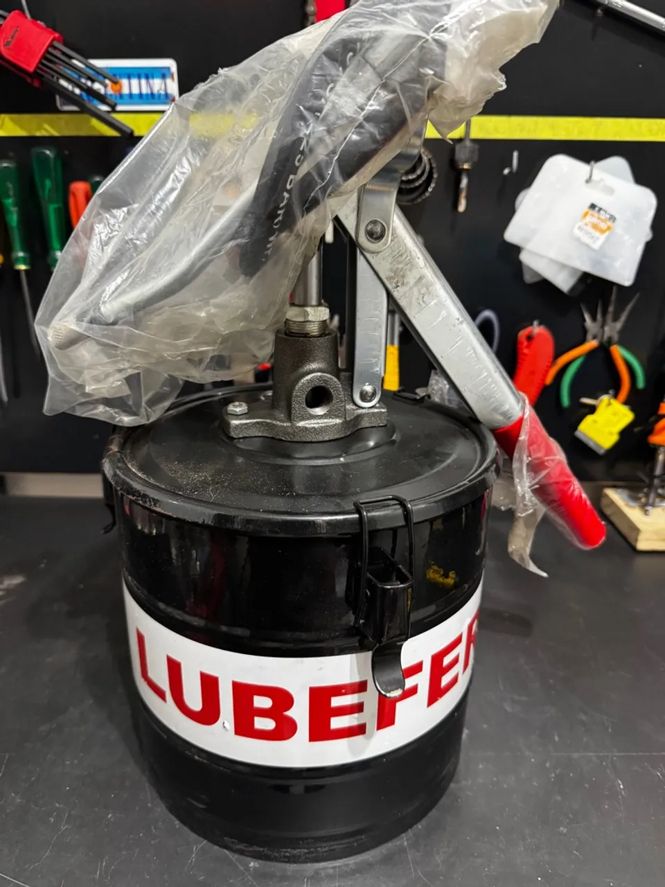 Bomba de graxa manual LUBEFER