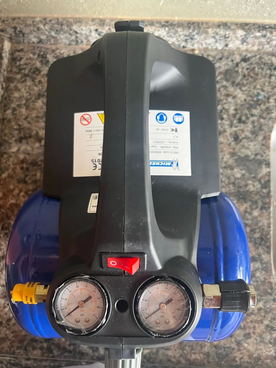 Compressor de Ar MBL 6 MICHELIN (HOBBY) - Foto 3