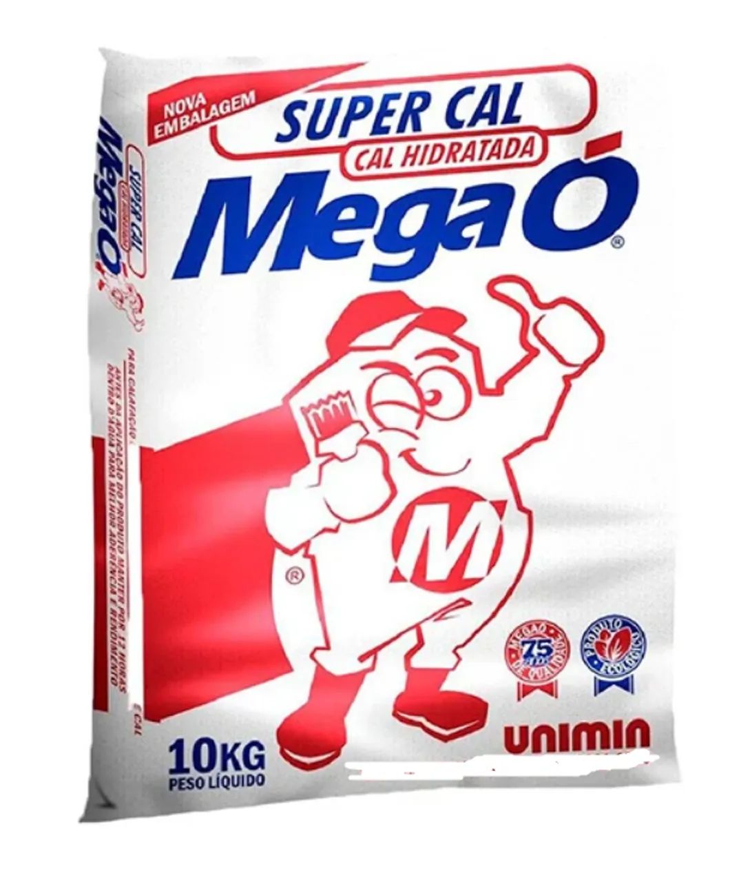 Cal Hidratado Para Pintura 10kg Megaó  