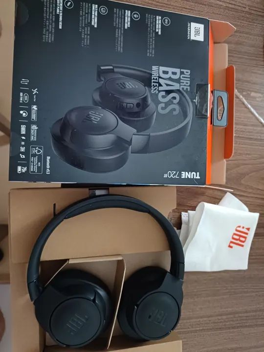 Fone de Ouvido JBL Tune 720BT - Seminovo - Foto 4
