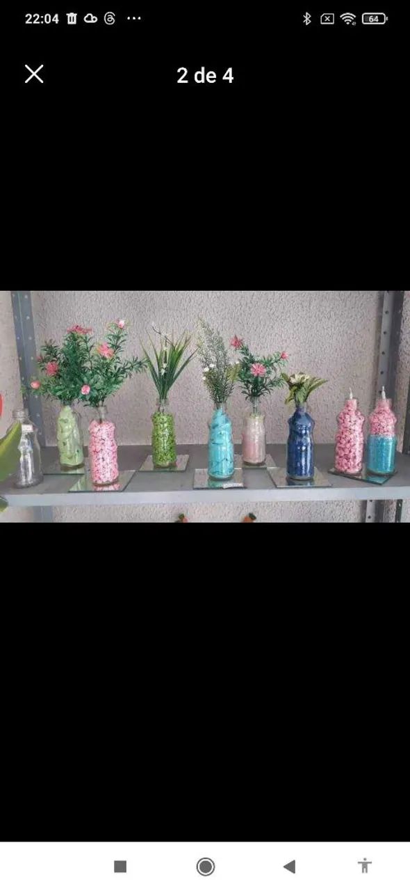 GARRAFINHAS DE VIDRO 200 ML VASOS - Foto 4