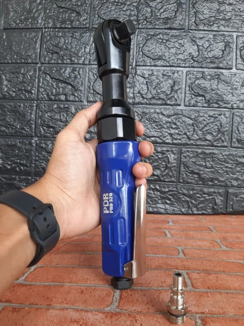  Chave Catraca de 1/2  modelo Pneumatica Oficina Profissional - Foto 3