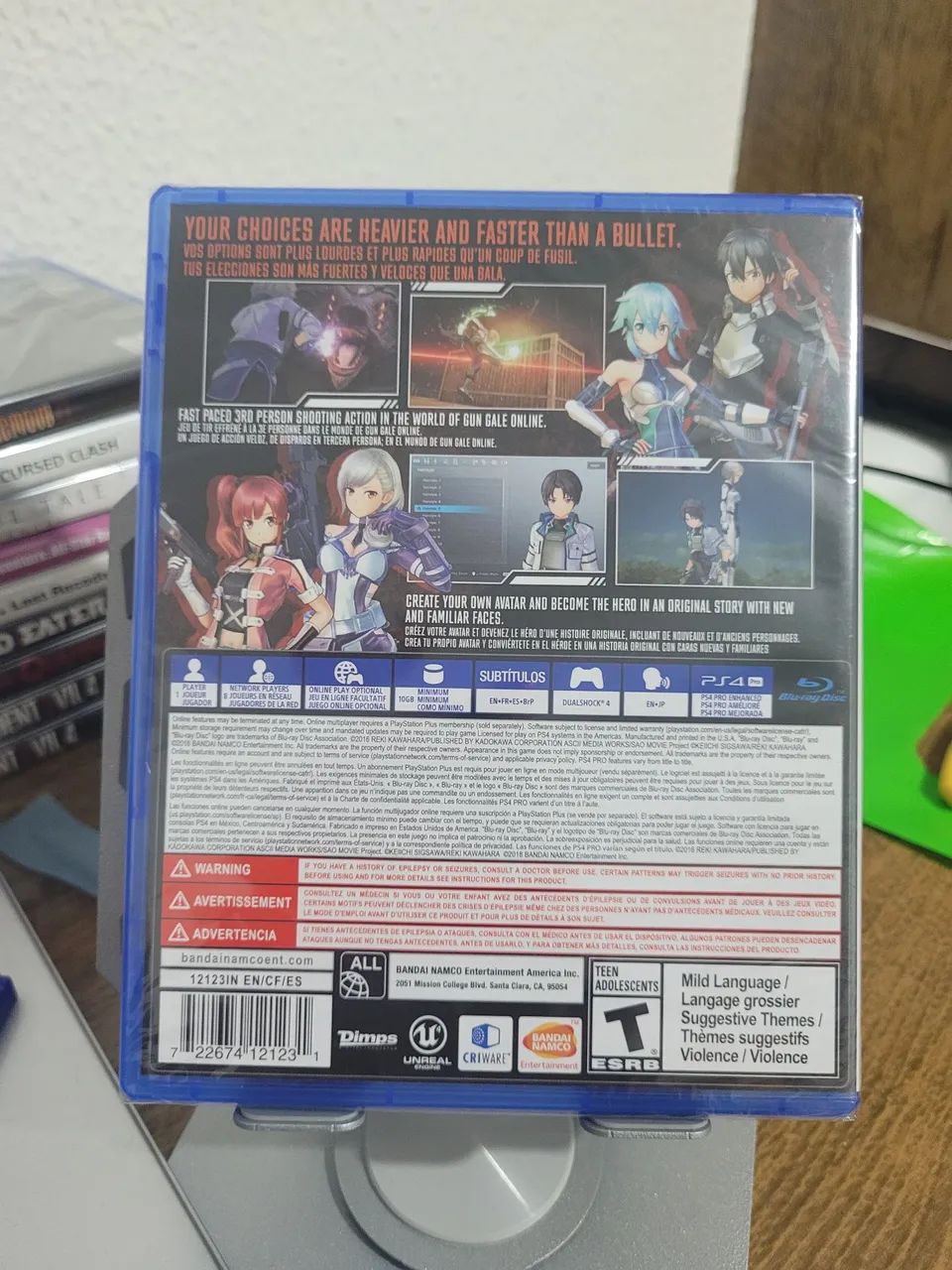 Sword Art Online: Fatal Bullet - PS4 Midia Fisica Novo Lacrado - Foto 2