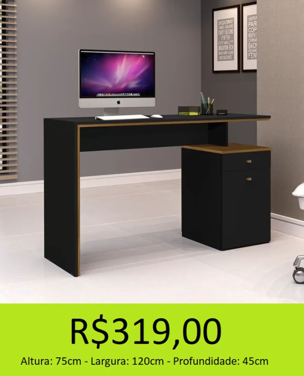 Escrivaninha para escritorio  - Foto 2