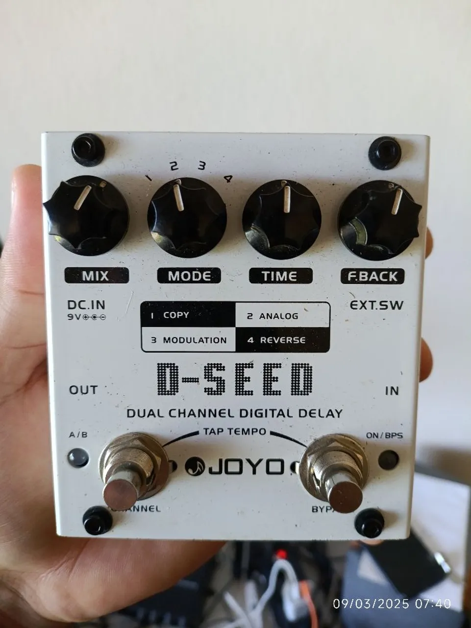 Pedal Joyo D-Seed Delay