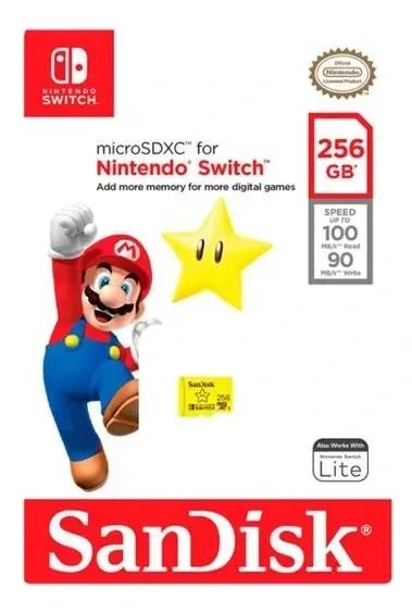 Cartão SD 256GB com jogos Switch - Foto 2