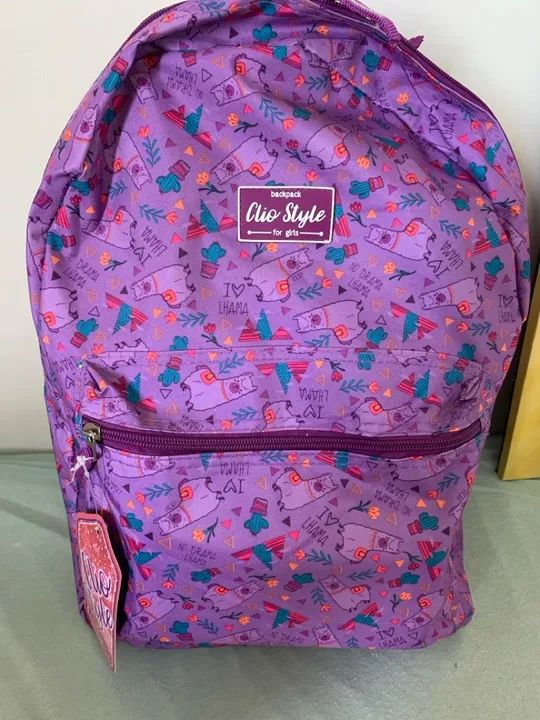 Clio Style Kids Backpack - Llama