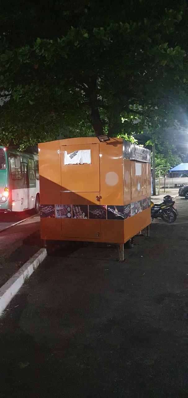 Trailer móvel/Carrinho de lanche completo