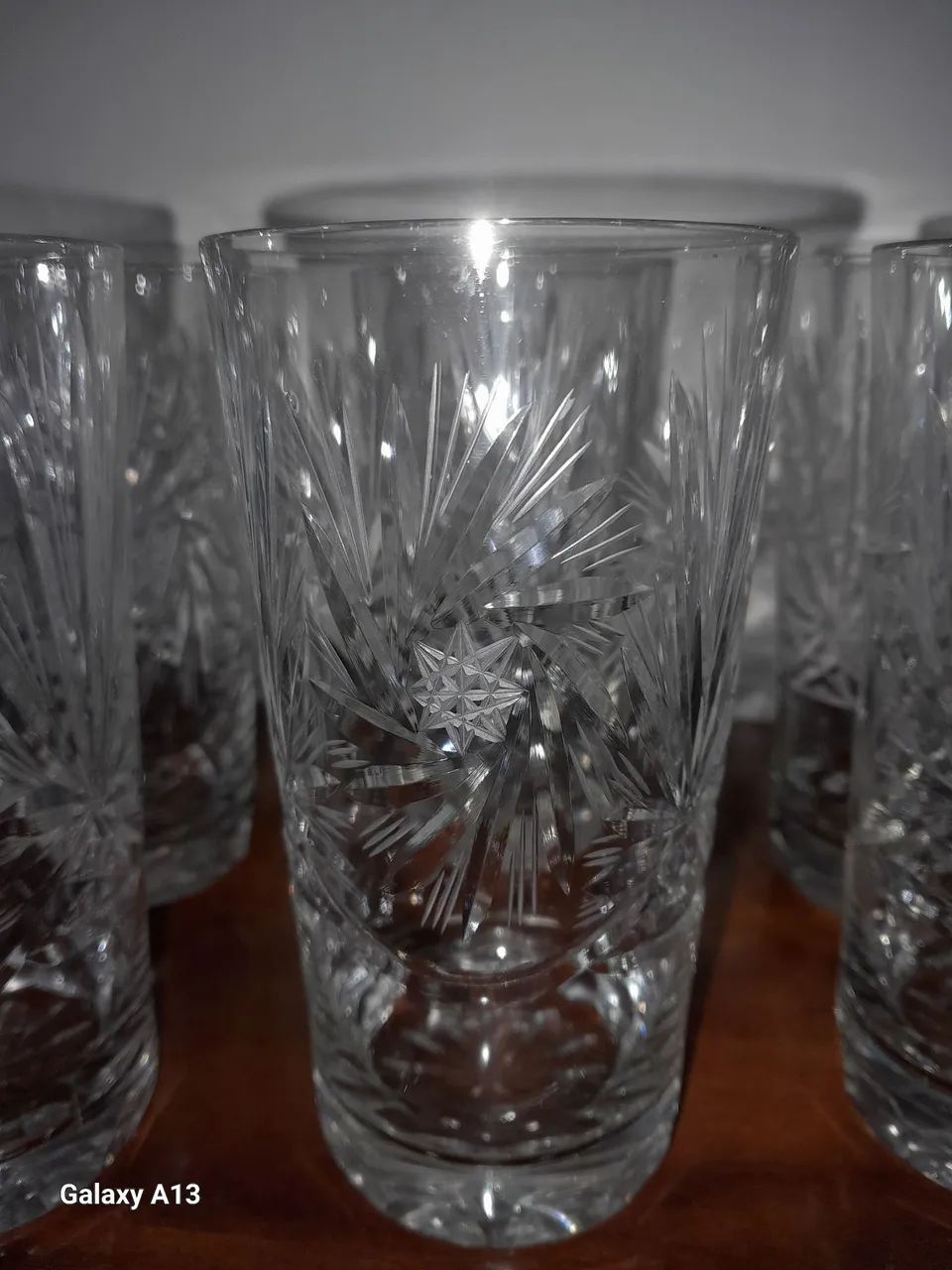 Antigo  Copos de Cristal BOHEMIA.  - Foto 4