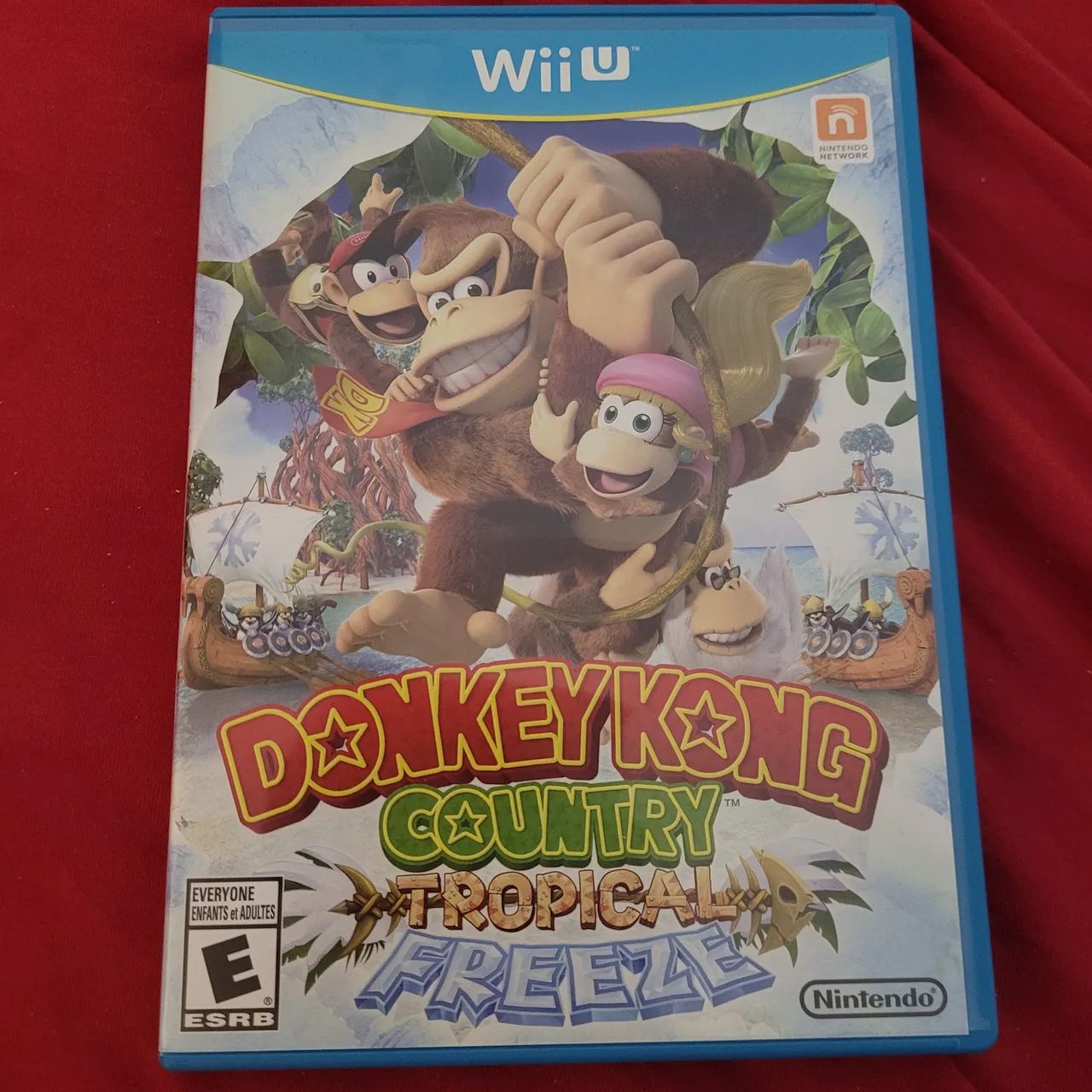 Donkey Kong Country Tropical Freeze - Wii U - Usado