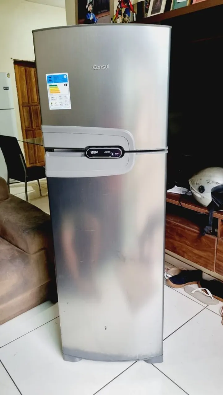 Geladeira Consul Frost Free inox top $1500 entrego