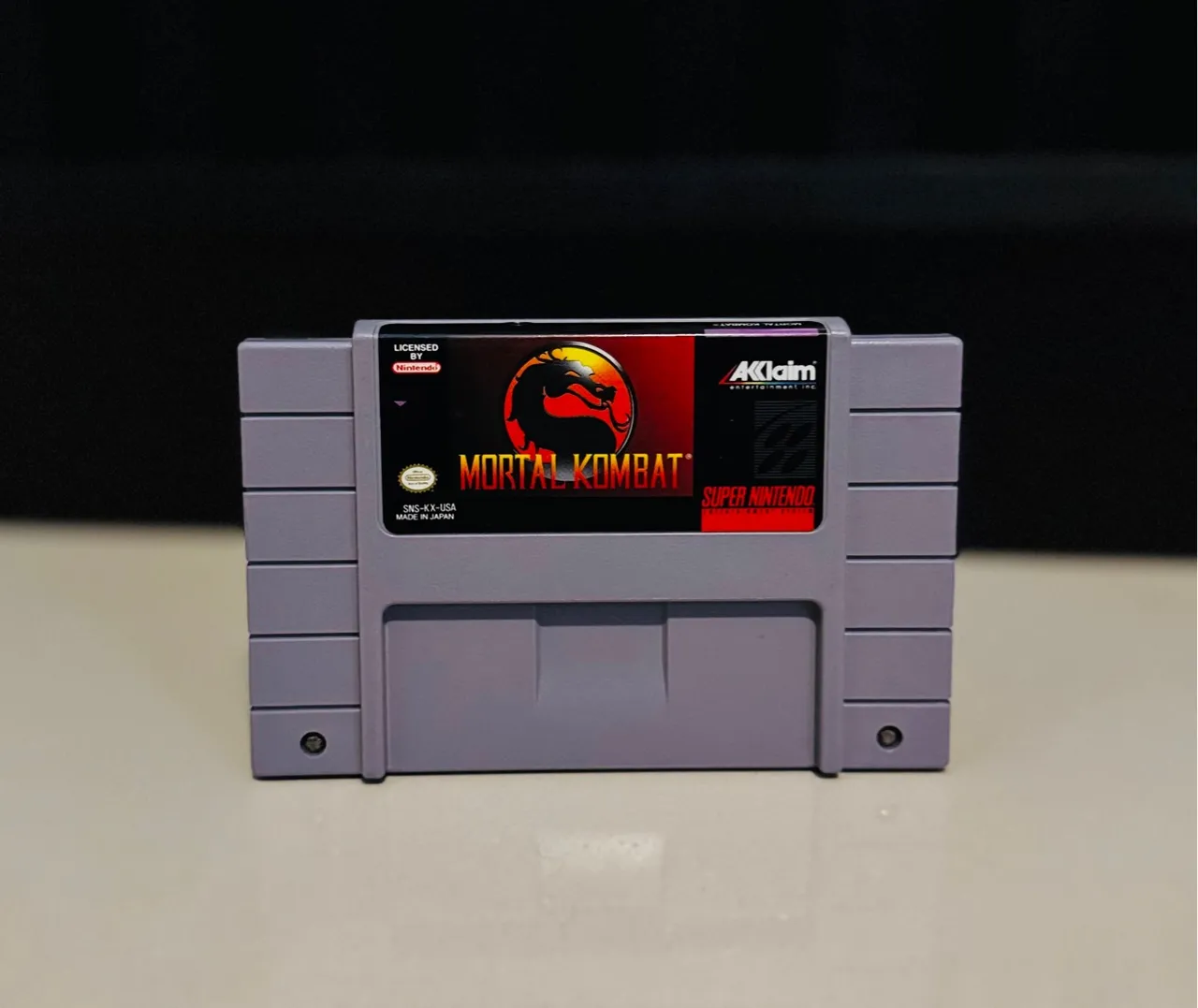 Jogo Mortal Kombat Original Super Nintendo