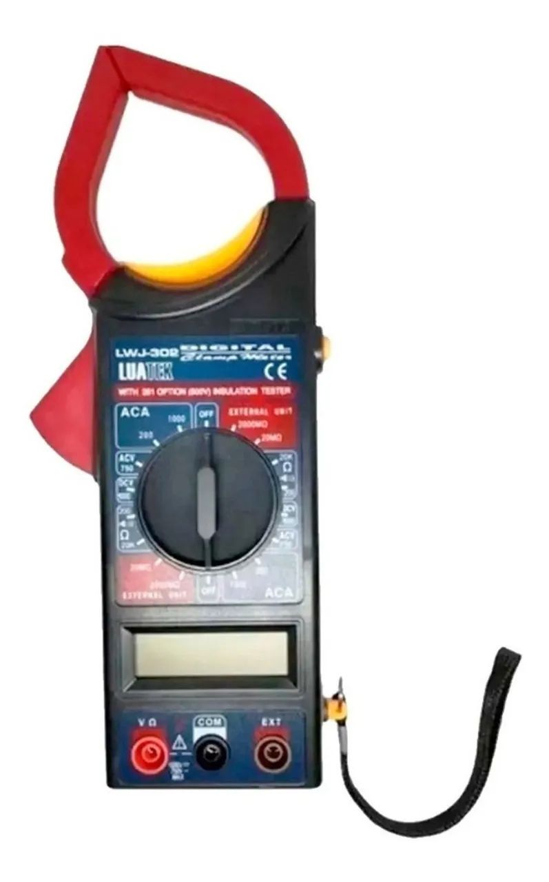 Alicate Amperímetro Digital Multiteste Com Bip Alerta - Foto 4