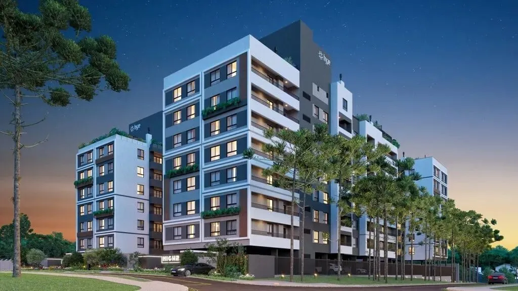 Studio à venda em Curitiba, Novo Mundo, com 1 quarto, 26,68m²