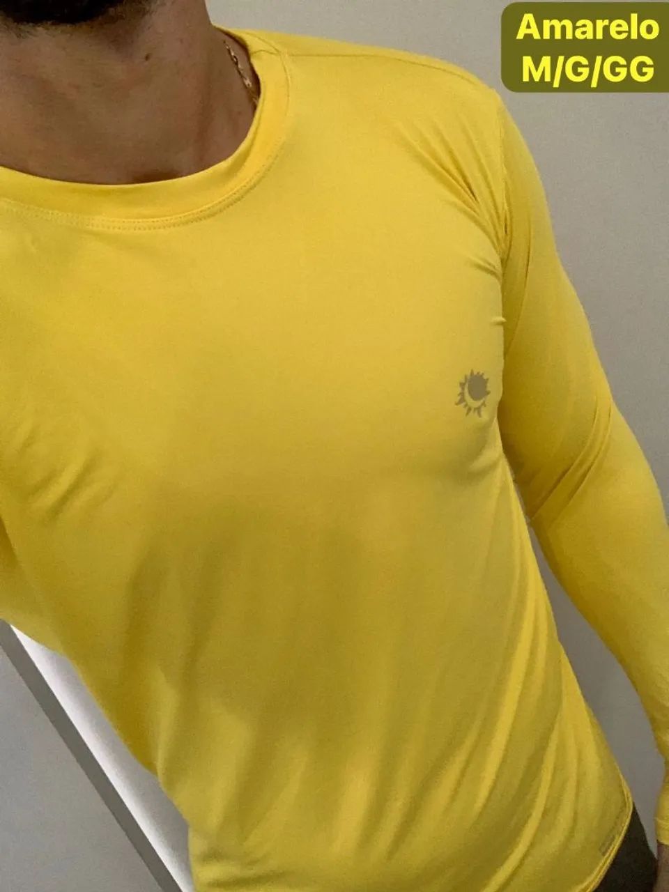 Camiseta Manga Longa UV M/G/GG - Foto 3