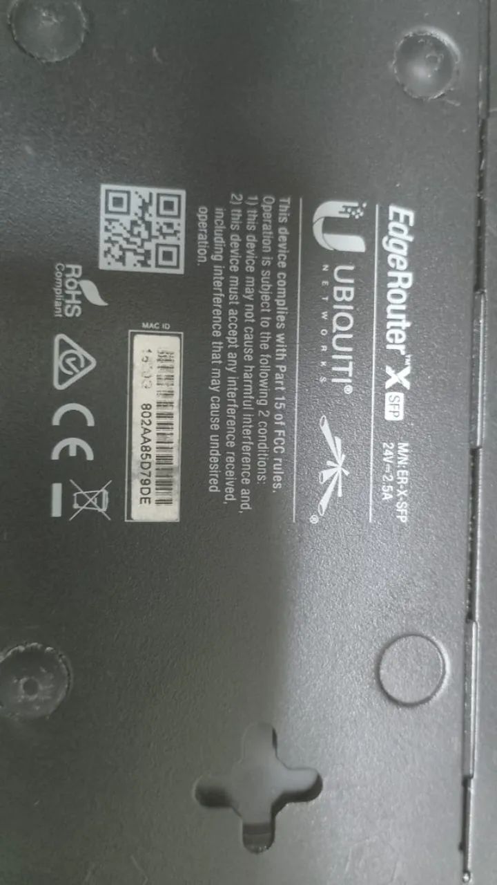 Roteador Ubiquiti EdgeRouter X-SFP Gigabit - Foto 4