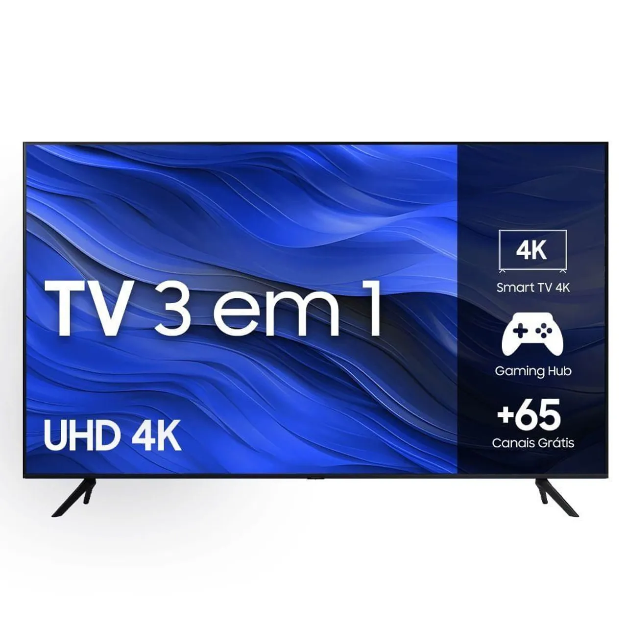 Smart TV 4K - TV 3 em 1