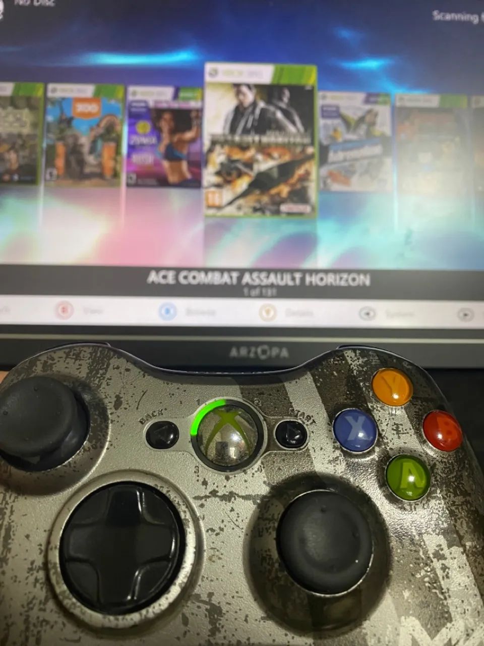 Xbox 360 RGH Hd lotado de jogos 