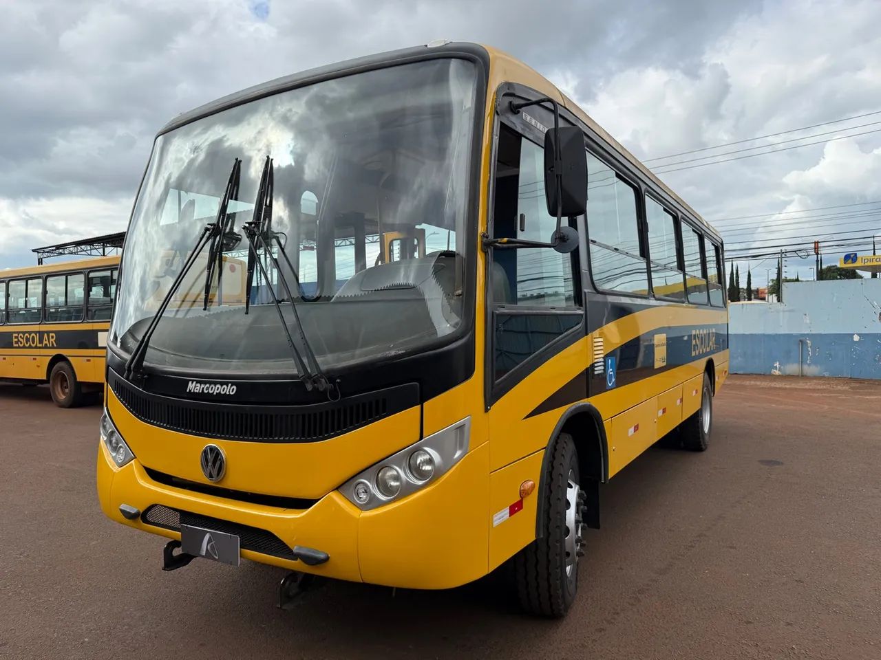 Ônibus Escolar Marcopolo modelo senior mídi ano 2012/2012 48L em cascavel,PR - Foto 5